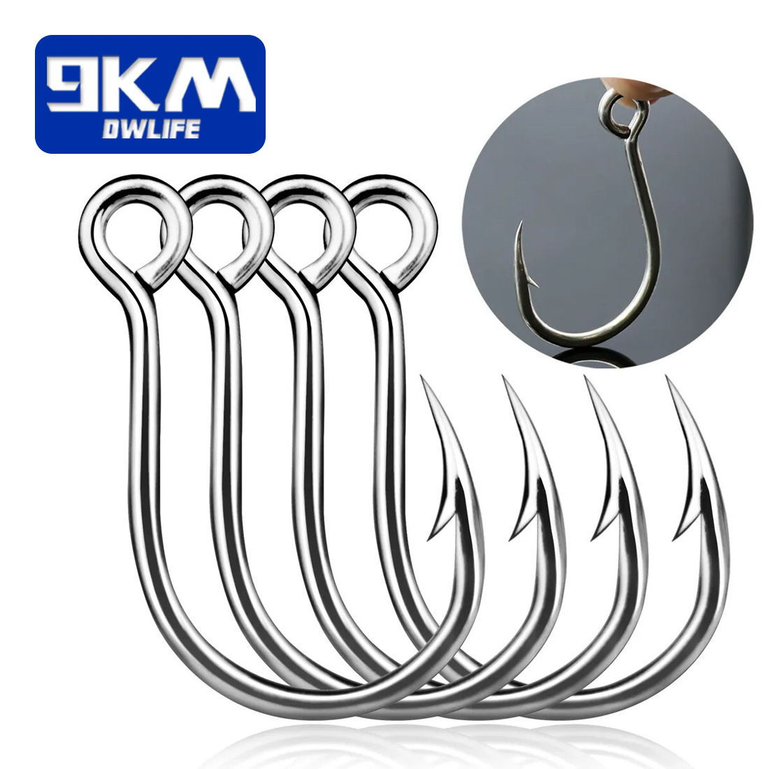 Fishing Hook Assortment - Рыболовные крючки 9 км, 25 шт.,