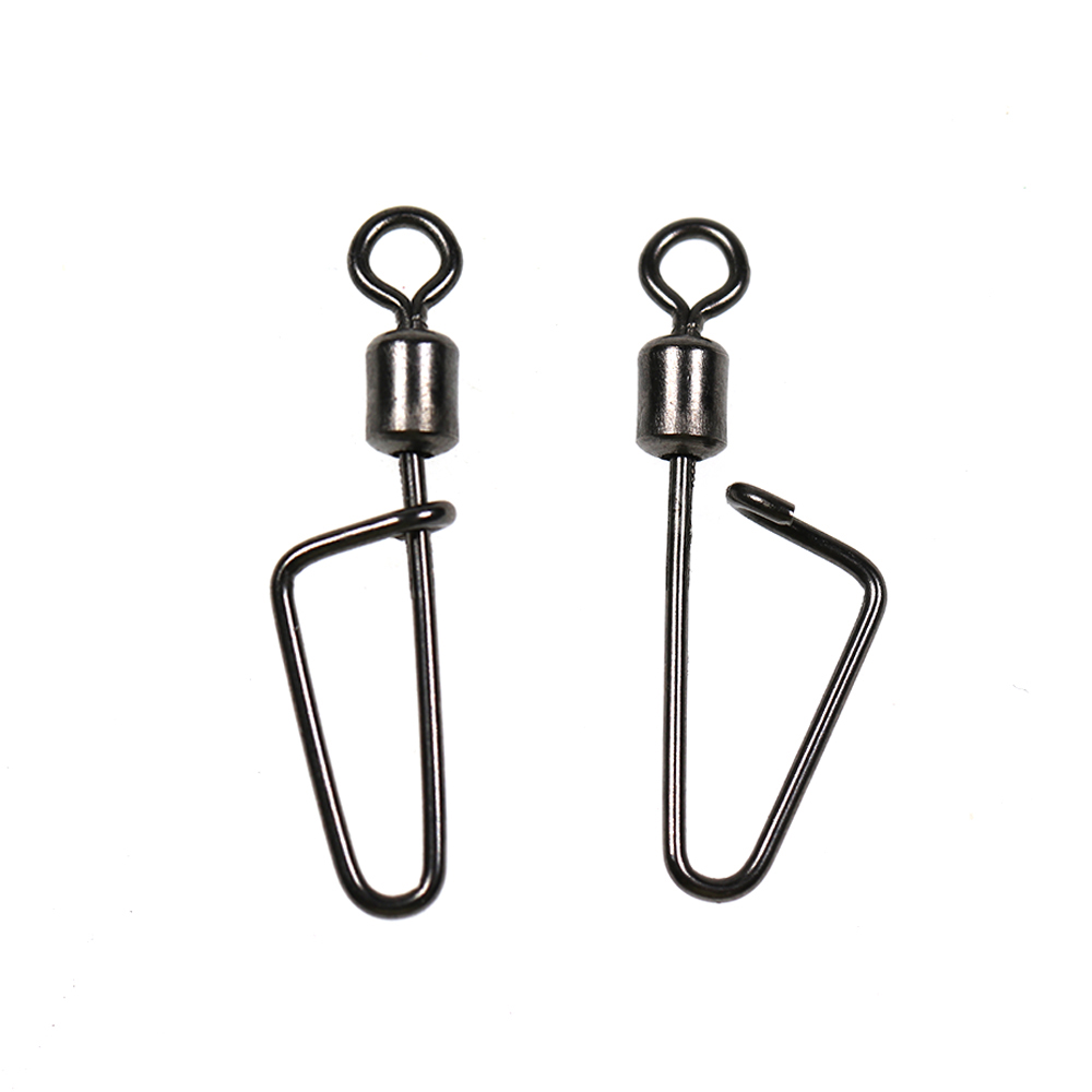 Fishing Hook Stainless Steel - 20 штук # Вертлюг-карабин 12-1/0 с