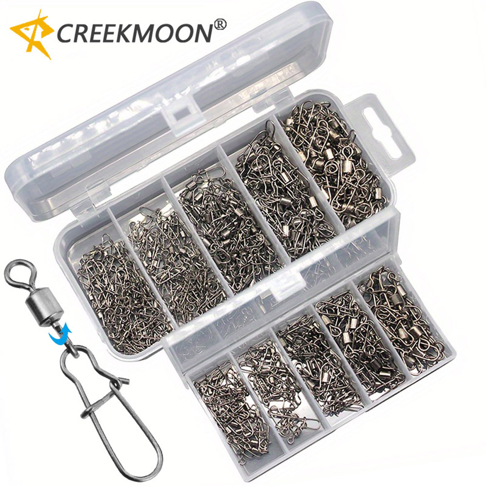 Набор рыболовных соединителей  – обзор и цена Fishing Hook Stainless Steel
