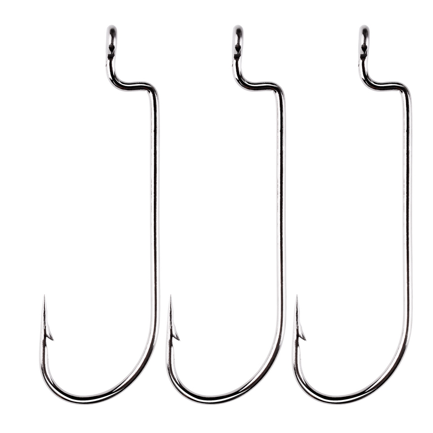 100 шт./лот рыболовные крючки  – обзор и цена Fishing Hook Barbless