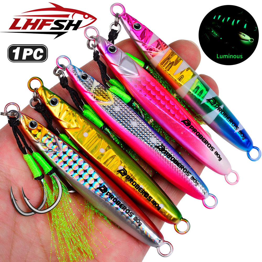 Металлические светящиеся джиг- – обзор и цена Fishing Hook Treble