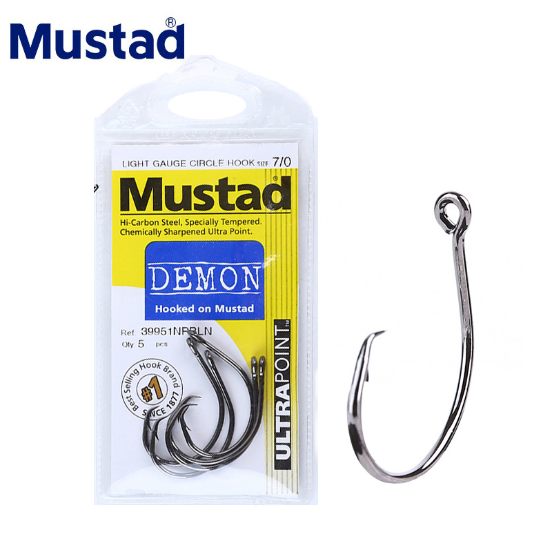 MUSTAD 39951 #   Рыболовные кр – обзор и цена Fishing Hook Circle