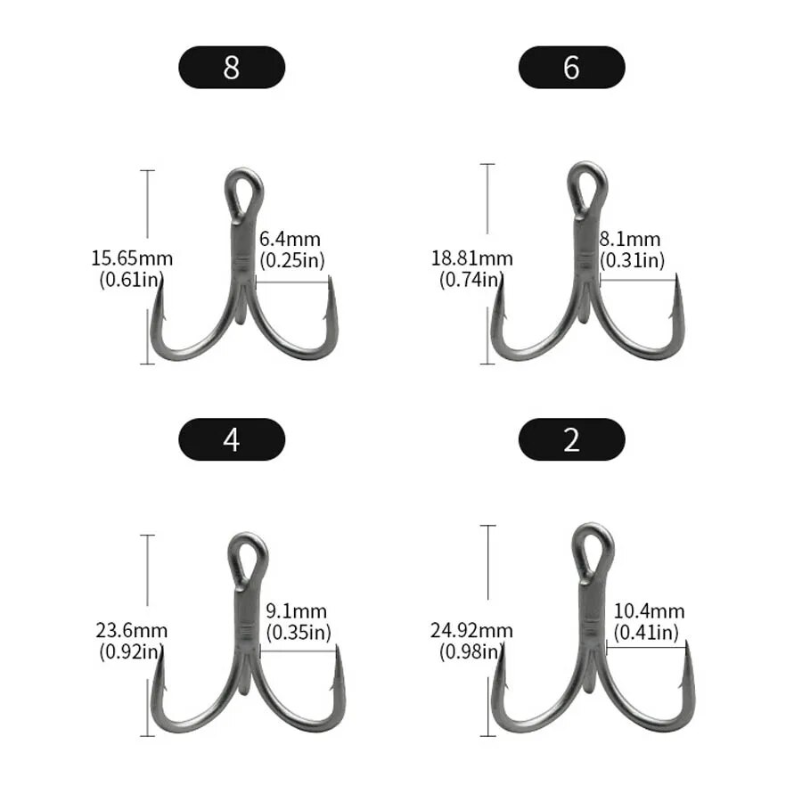 Рыболовные тройные крючки из в – обзор и цена Fishing Hook Offset