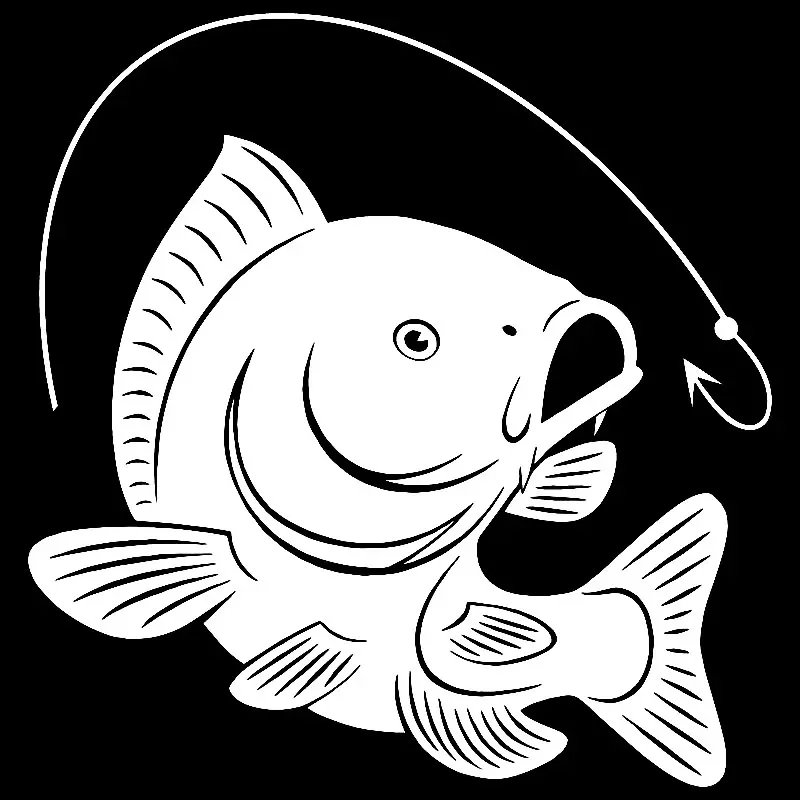 Декоративная наклейка на крючо – обзор и цена Fishing Hook