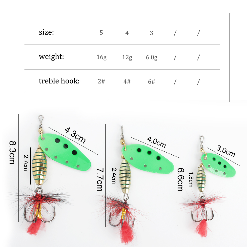 FTK 6 г 12 г 16 г металлическа – обзор и цена Fishing Hook Treble