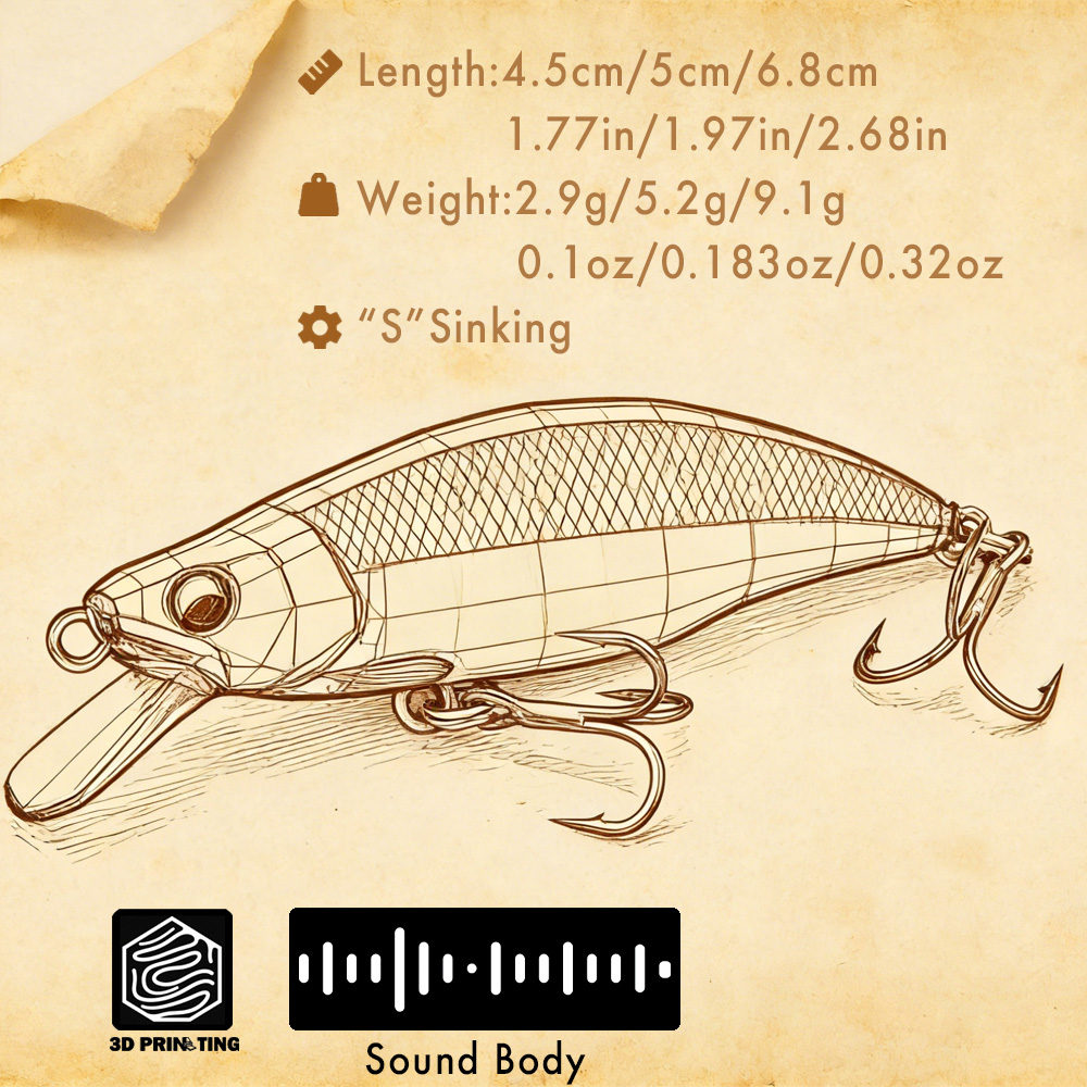 Жесткая приманка с рисунком фо – обзор и цена Fishing Hook Assortment