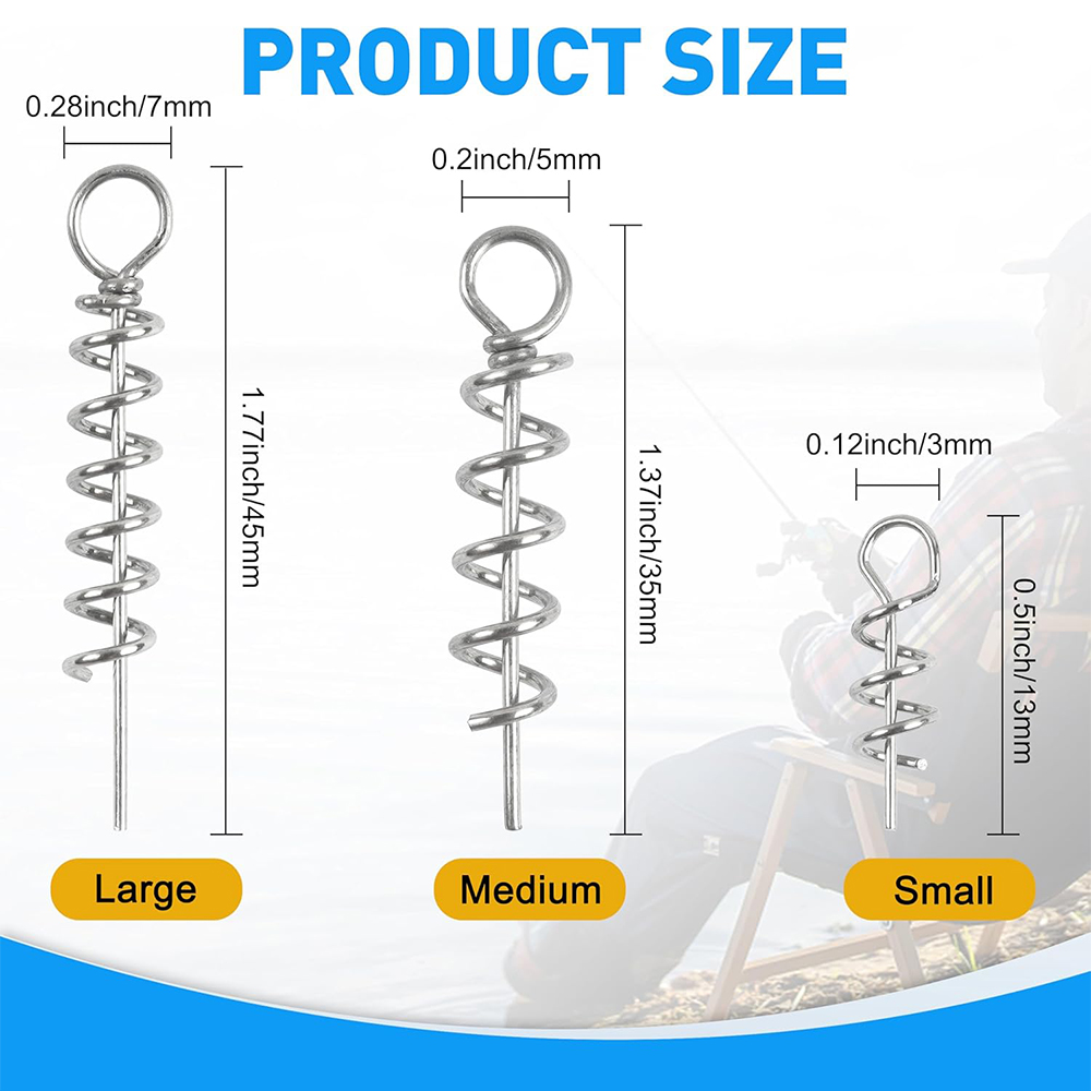 50 шт., пружинный поворотный з – обзор и цена Fishing Hook Stainless Steel
