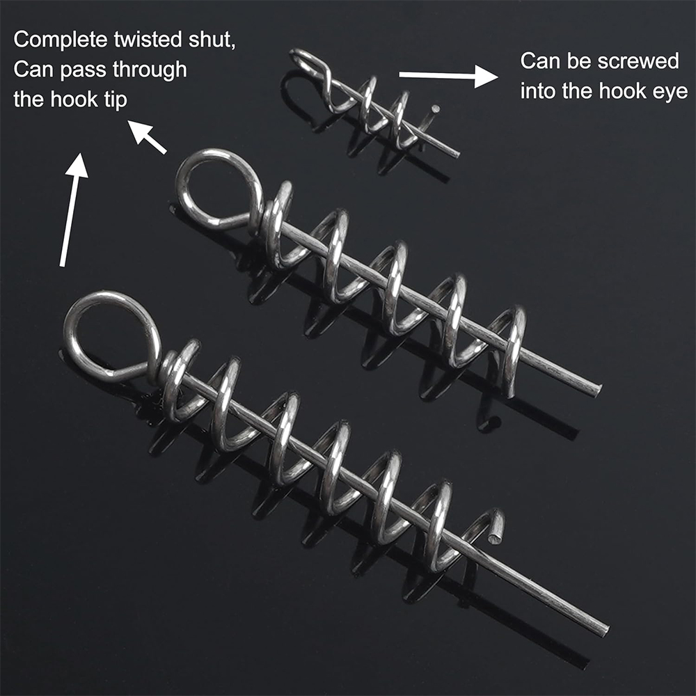 50 шт., пружинный поворотный з – обзор и цена Fishing Hook Stainless Steel