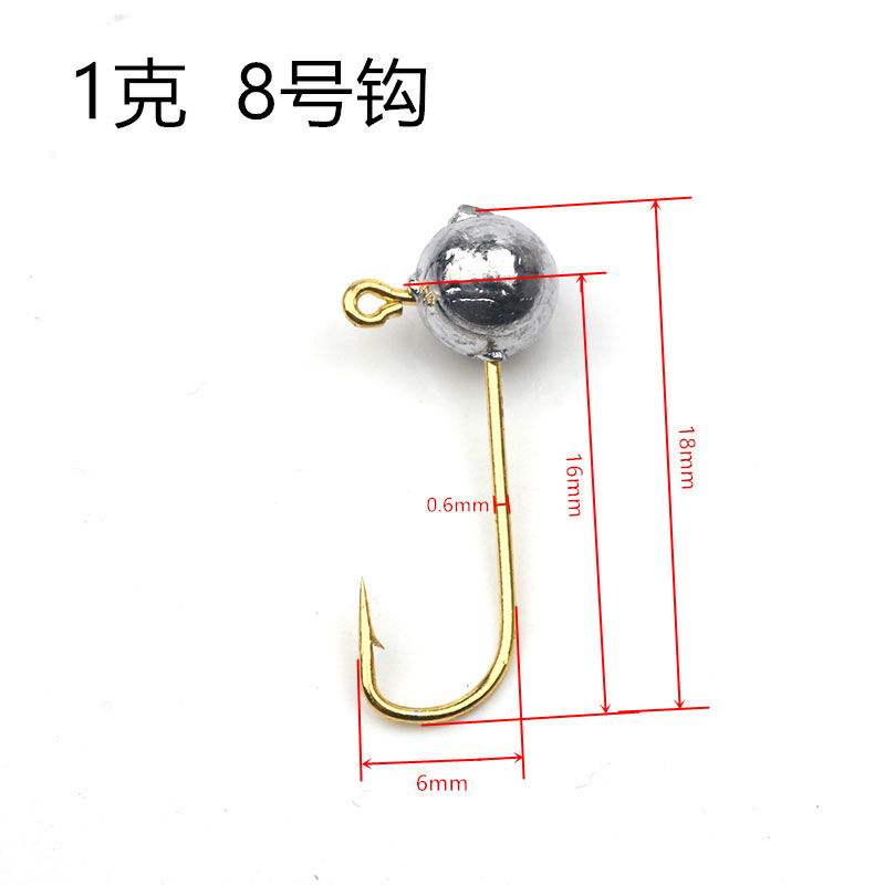 10 шт./лот, микро-джиг-головки – обзор и цена Fishing Hook Offset