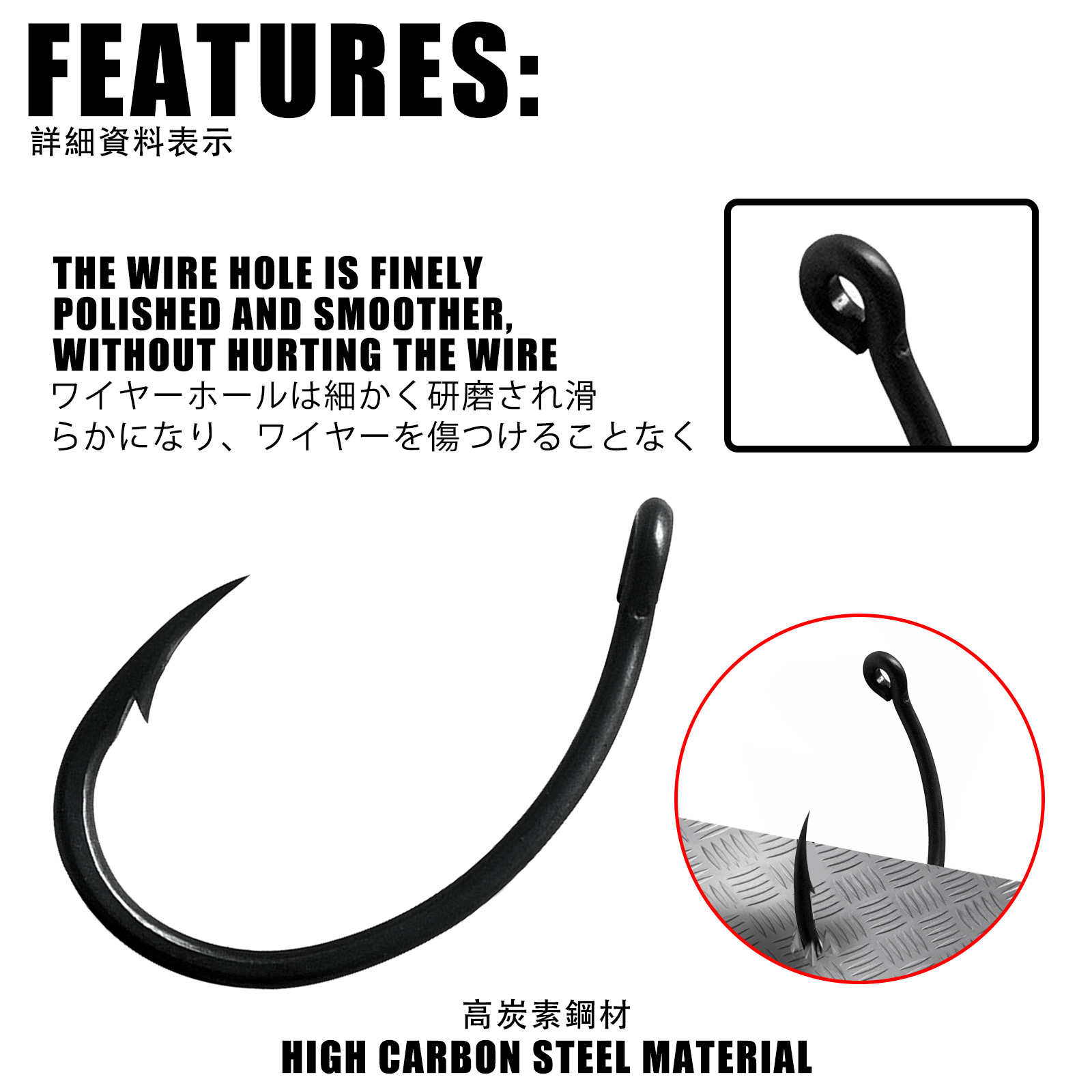 50 шт. крючки для ловли карпа  – обзор и цена Fishing Hook Offset