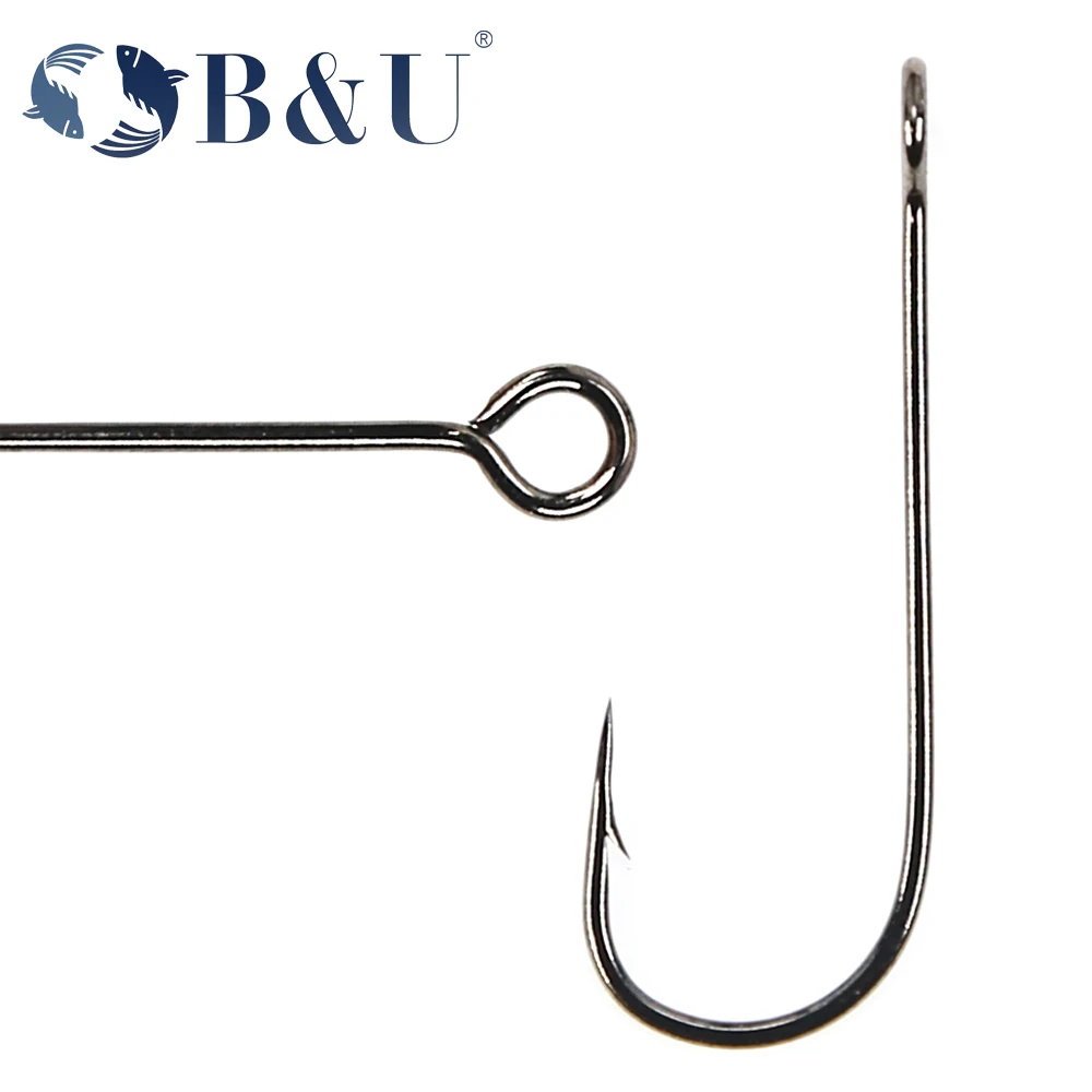 Рыболовные крючки B&U, 20 шт., – обзор и цена Fishing Hook Barbless