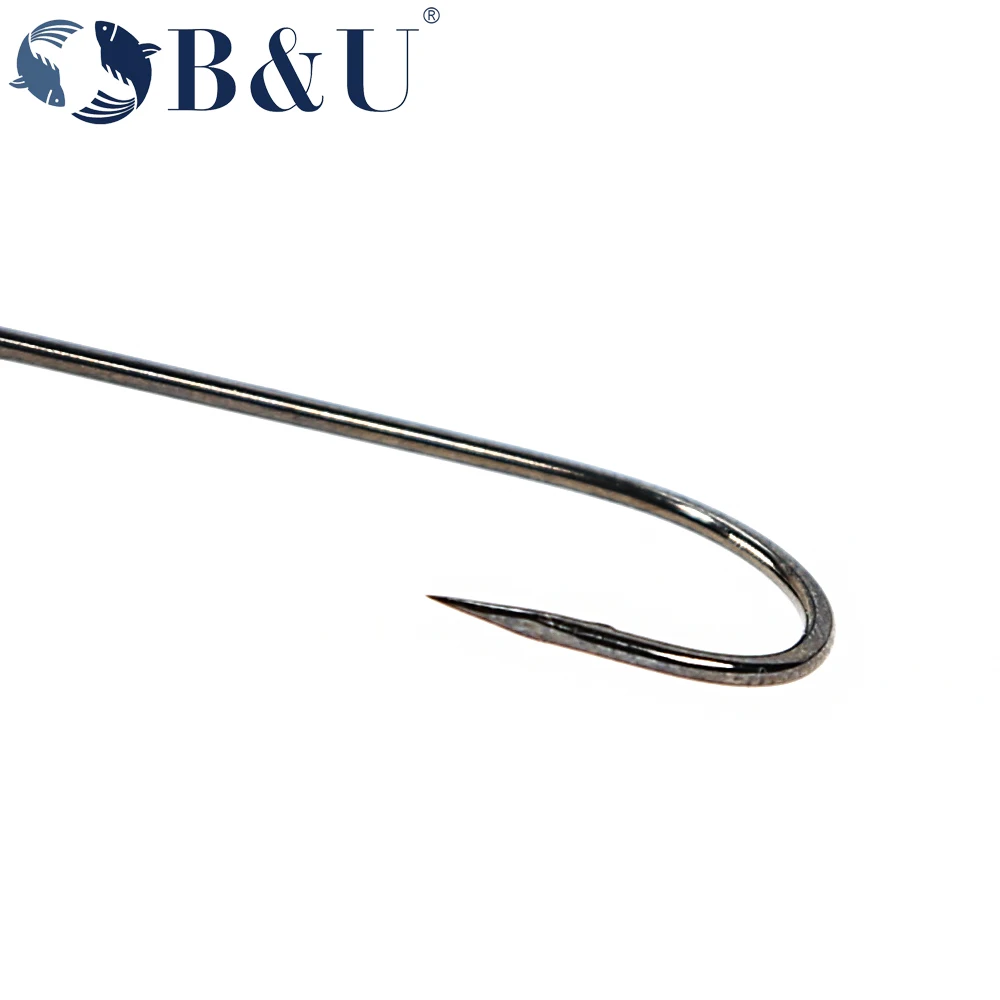 Рыболовные крючки B&U, 20 шт., – обзор и цена Fishing Hook Barbless