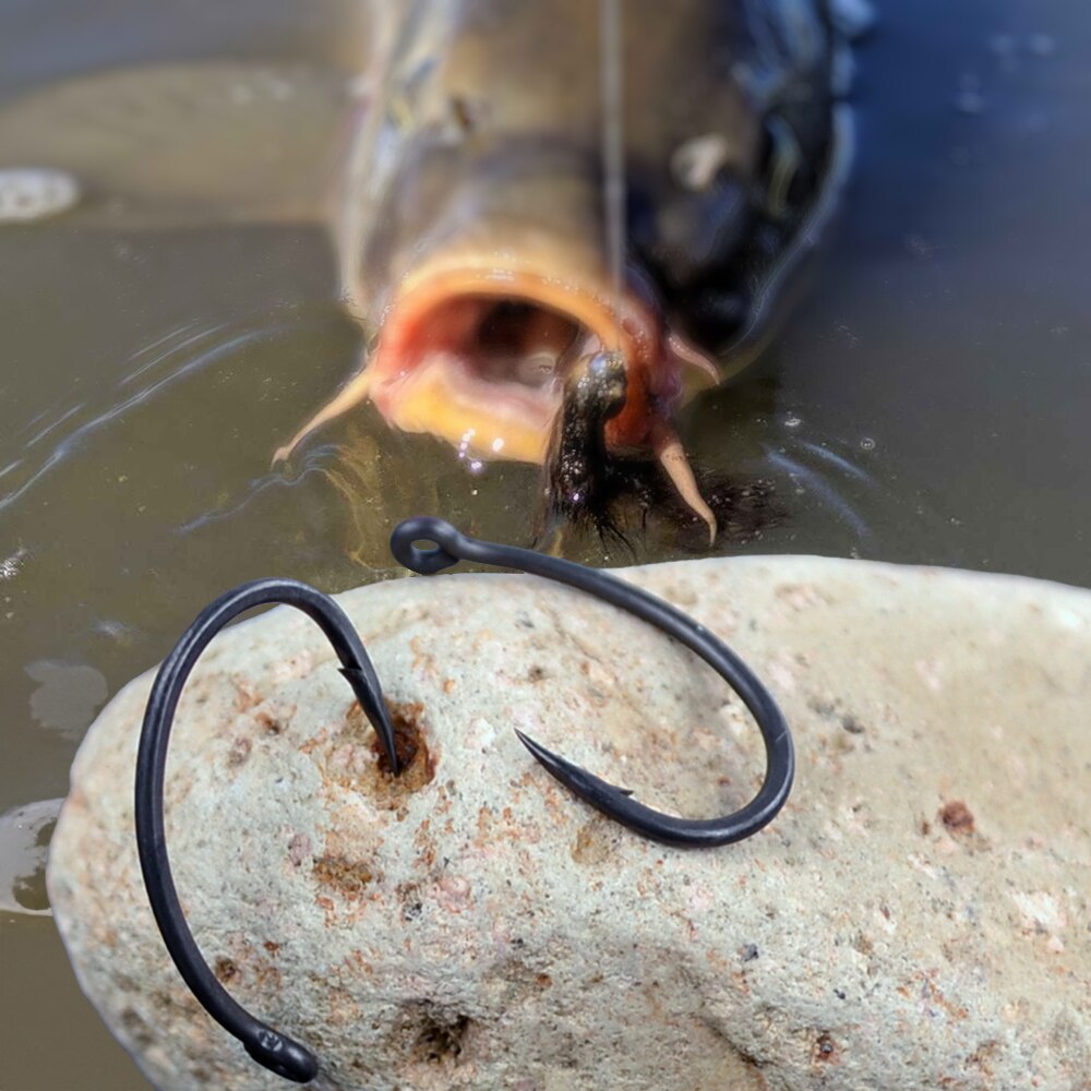 Крючки для ловли карпа Hirisi, – обзор и цена Fishing Hook Barbless