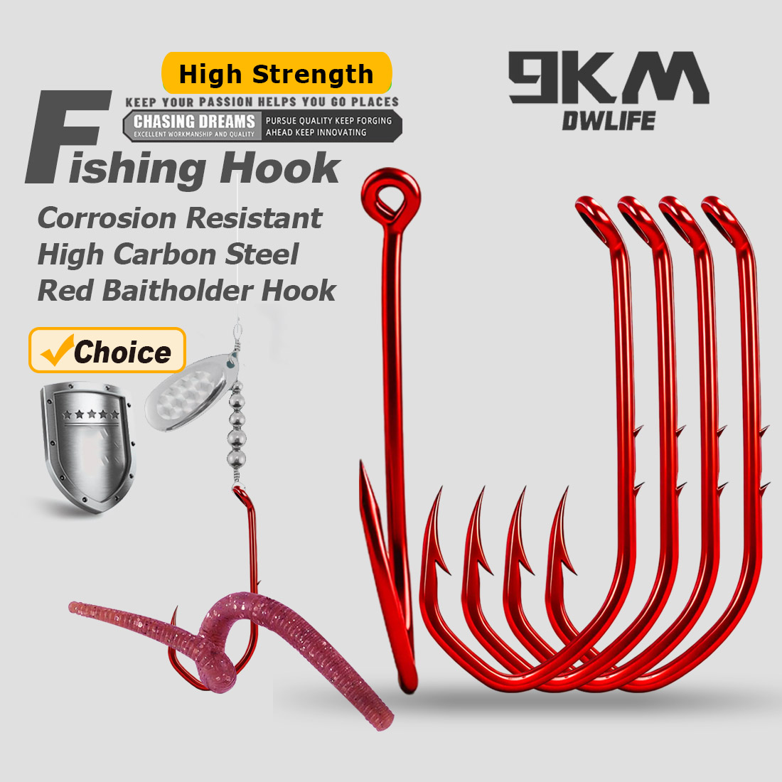 Крючок-держатель для наживки 9 – обзор и цена Fishing Hook Circle