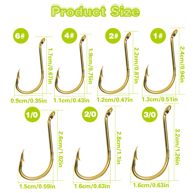 50 шт. рыболовные крючки для о – обзор и цена Fishing Hook Circle