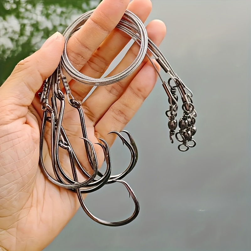 25 шт. усиленных крючков-вертл – обзор и цена Fishing Hook Circle